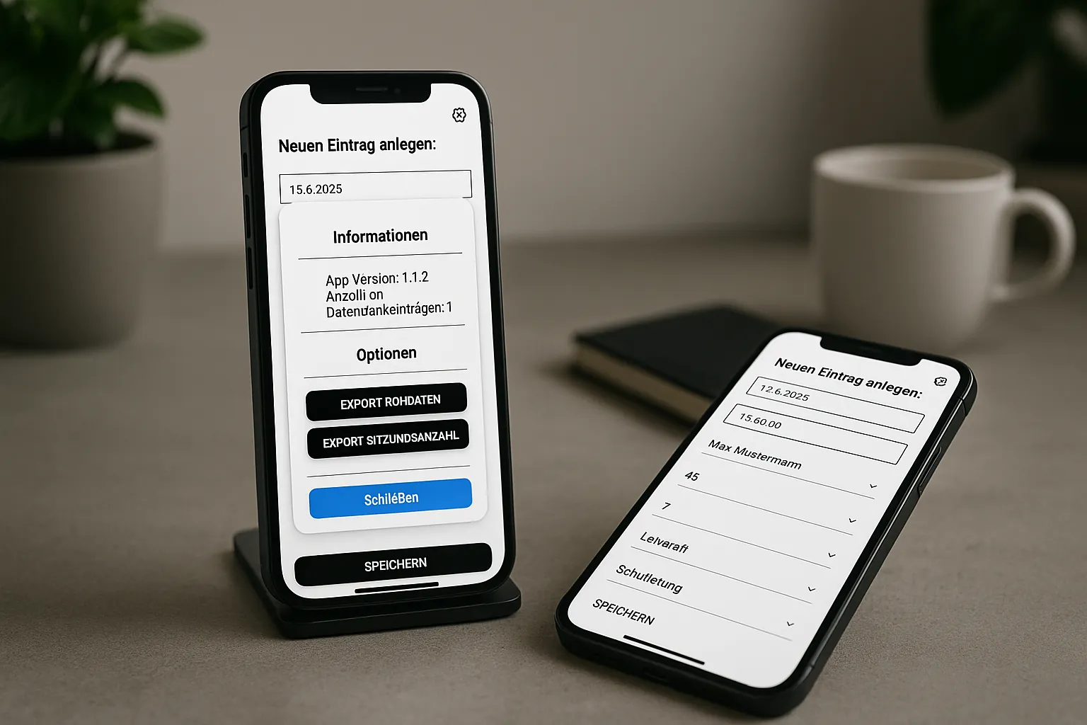 Tätigkeitsbericht - Prototyp App