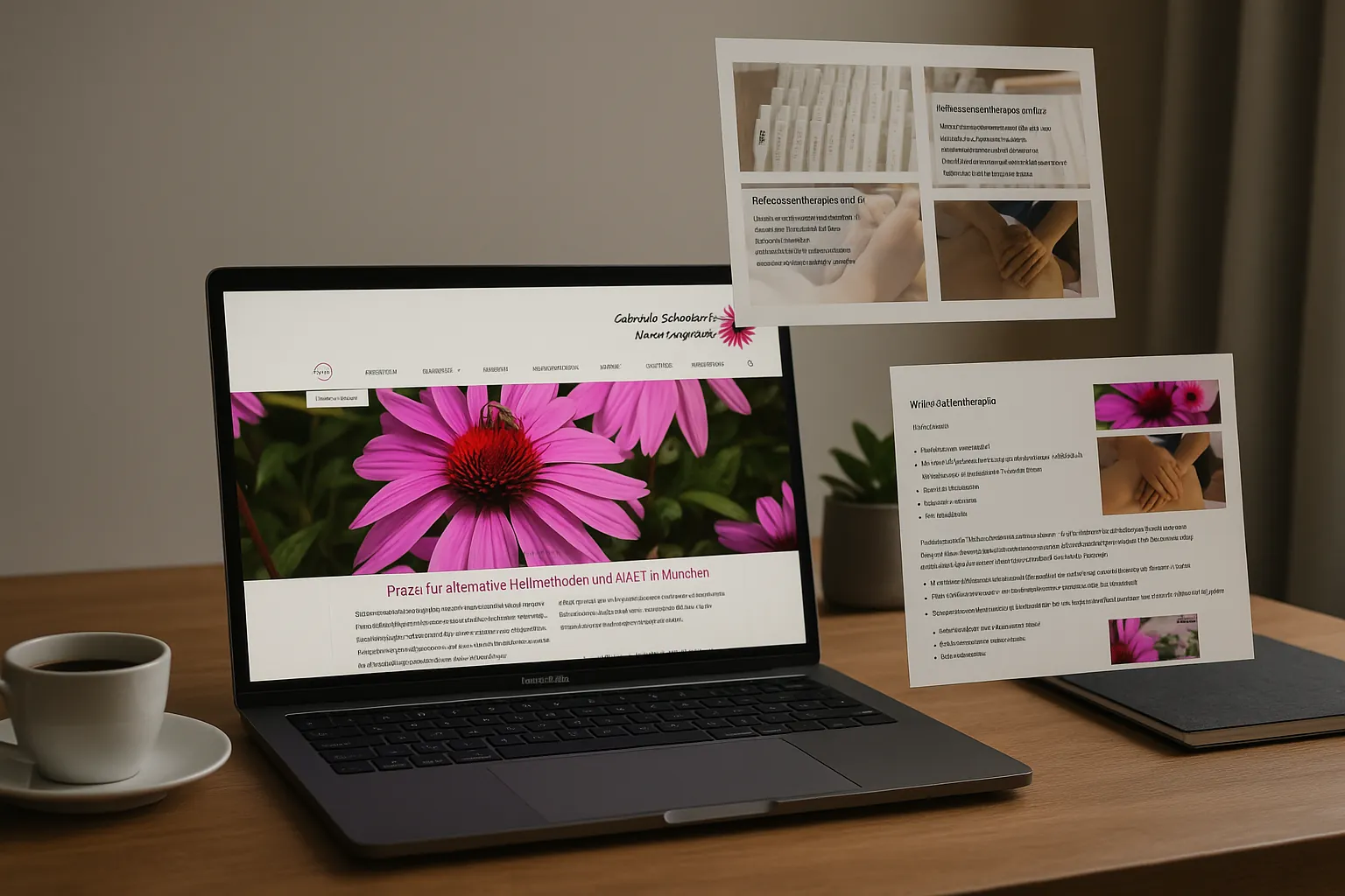 WordPress Webdesign - Naturheilpraxis