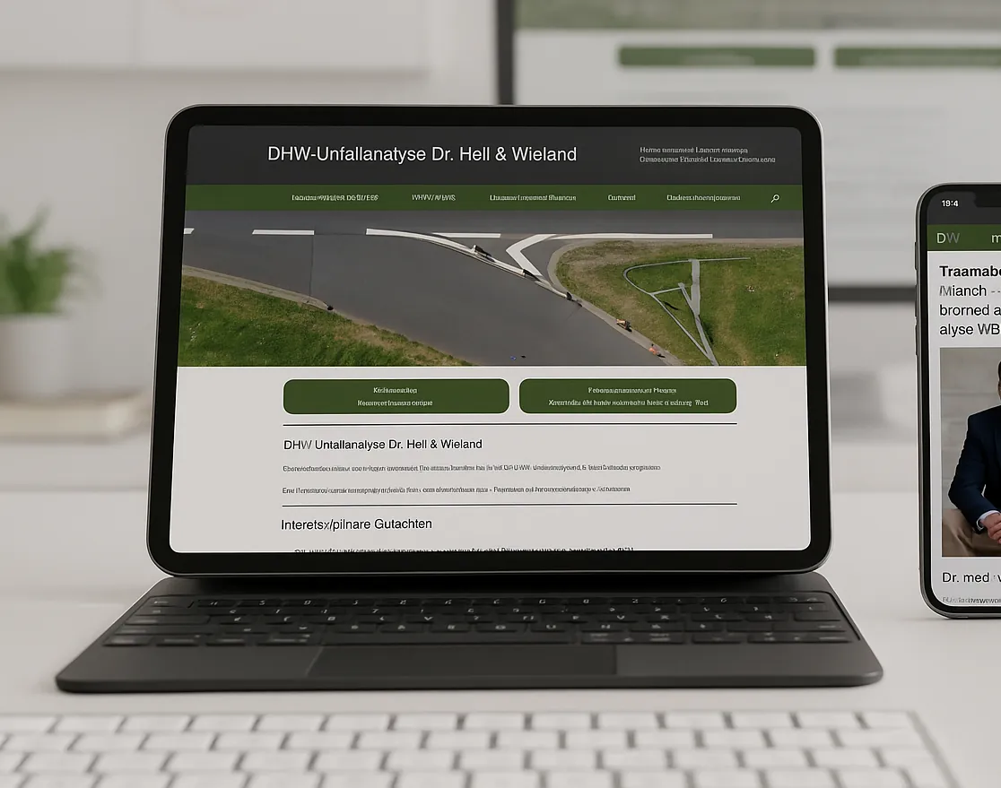 WordPress Webdesign - Unfallanalytik